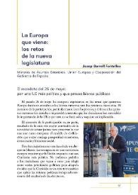 La Europa que viene: los retos de la nueva legislatura