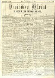 Periódico Oficial del Gobierno del Estado Libre y Soberano de Oaxaca. Primera época, año III, Tomo IV, núm. 19, marzo 8 de 1884