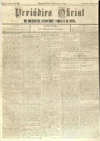 Periódico Oficial del Gobierno del Estado Libre y Soberano de Oaxaca. Primera época, año III, Tomo IV, núm. 20, marzo 12 de 1884