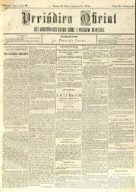 Periódico Oficial del Gobierno del Estado Libre y Soberano de Oaxaca. Primera época, año III, Tomo IV, núm. 61, agosto 2 de 1884