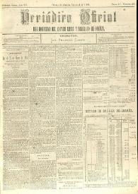 Periódico Oficial del Gobierno del Estado Libre y Soberano de Oaxaca. Primera época, año III, Tomo IV, núm. 62, agosto 6 de 1884