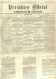 Periódico Oficial del Gobierno del Estado Libre y Soberano de Oaxaca. Primera época, año III, Tomo IV, núm. 71, setiembre 6 de 1884