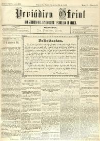 Periódico Oficial del Gobierno del Estado Libre y Soberano de Oaxaca. Primera época, año III, Tomo IV, núm. 74, setiembre 15 de 1884