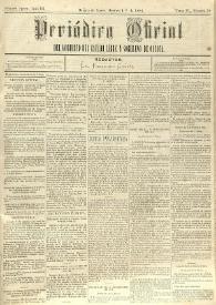 Periódico Oficial del Gobierno del Estado Libre y Soberano de Oaxaca. Primera época, año III, Tomo IV, núm. 78, octubre 1.º de 1884