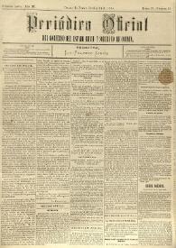 Periódico Oficial del Gobierno del Estado Libre y Soberano de Oaxaca. Primera época, año III, Tomo IV, núm. 81, octubre 11 de 1884