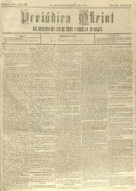 Periódico Oficial del Gobierno del Estado Libre y Soberano de Oaxaca. Primera época, año III, Tomo IV, núm. 82, octubre 15 de 1884