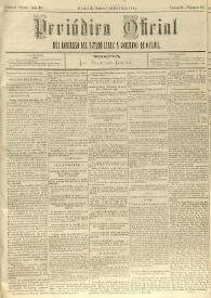 Periódico Oficial del Gobierno del Estado Libre y Soberano de Oaxaca. Primera época, año III, Tomo IV, núm. 83, octubre 18 de 1884