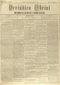 Periódico Oficial del Gobierno del Estado Libre y Soberano de Oaxaca. Primera época, año III, Tomo IV, núm. 84, octubre 22 de 1884