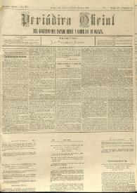 Periódico Oficial del Gobierno del Estado Libre y Soberano de Oaxaca. Primera época, año III, Tomo IV, núm. 85, octubre 25 de 1884