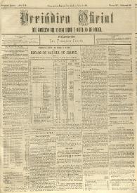 Periódico Oficial del Gobierno del Estado Libre y Soberano de Oaxaca. Primera época, año III, Tomo IV, núm. 88, noviembre 5 de 1884