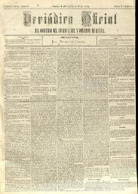 Periódico Oficial del Gobierno del Estado Libre y Soberano de Oaxaca. Primera época, año IV, Tomo V, núm. 5, enero 17 de 1885