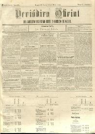 Periódico Oficial del Gobierno del Estado Libre y Soberano de Oaxaca. Primera época, año IV, Tomo V, núm. 7, enero 24 de 1885