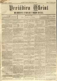 Periódico Oficial del Gobierno del Estado Libre y Soberano de Oaxaca. Primera época, año IV, Tomo V, núm. 20, marzo 11 de 1885