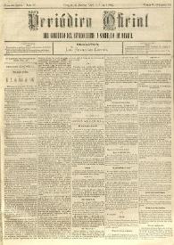 Periódico Oficial del Gobierno del Estado Libre y Soberano de Oaxaca. Primera época, año IV, Tomo V, núm. 26, abril 1.º de 1885