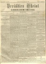 Periódico Oficial del Gobierno del Estado Libre y Soberano de Oaxaca. Primera época, año IV, Tomo V, núm. 52, julio 2 de 1885