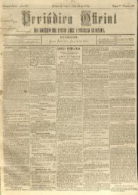 Periódico Oficial del Gobierno del Estado Libre y Soberano de Oaxaca. Primera época, año IV, Tomo V, núm. 59, julio 26 de 1885