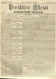 Periódico Oficial del Gobierno del Estado Libre y Soberano de Oaxaca. Primera época, año IV, Tomo V, núm. 63, agosto 9 de 1885