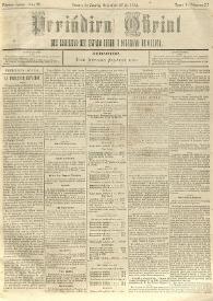 Periódico Oficial del Gobierno del Estado Libre y Soberano de Oaxaca. Primera época, año IV, Tomo V, núm. 77, setiembre 27 de 1885