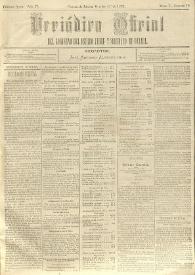 Periódico Oficial del Gobierno del Estado Libre y Soberano de Oaxaca. Primera época, año IV, Tomo V, núm. 78, octubre 1.º de 1885