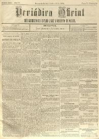 Periódico Oficial del Gobierno del Estado Libre y Soberano de Oaxaca. Primera época, año IV, Tomo V, núm. 82, octubre 15 de 1885