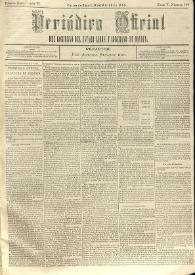 Periódico Oficial del Gobierno del Estado Libre y Soberano de Oaxaca. Primera época, año IV, Tomo V, núm. 100, diciembre 17 de 1885