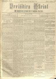 Periódico Oficial del Gobierno del Estado Libre y Soberano de Oaxaca. Primera época, año IV, Tomo V, núm. 101, diciembre 20 de 1885