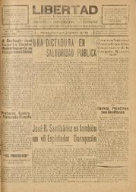 Libertad : Semanario Independiente Consagrado a la Lucha en Favor de los Intereses Colectivos. Año IV, núm. 125, domingo 4 de febrero de 1934